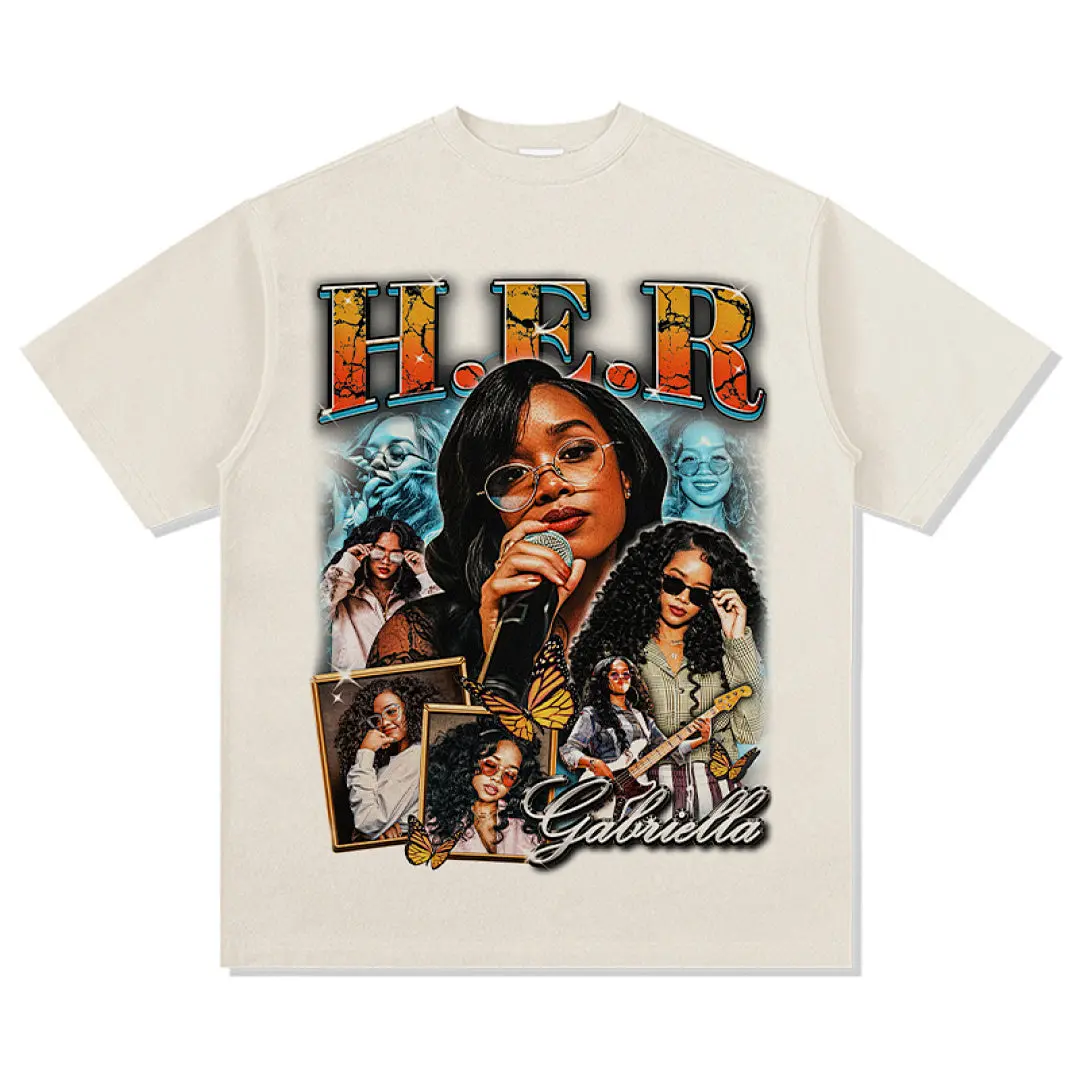 H.E.R Tee - Apricot