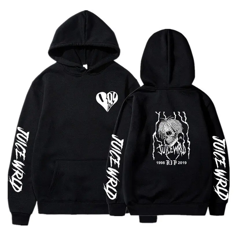 Juice Wrld Hoodies High Quality Winter Fleece Pullover Streetwear - 6ixmerchandise