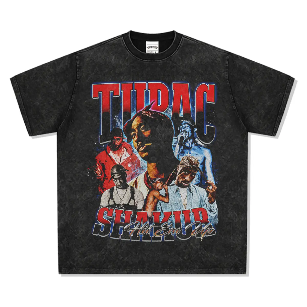 Hit Em Up By Tupac Shakur TEE - view 3