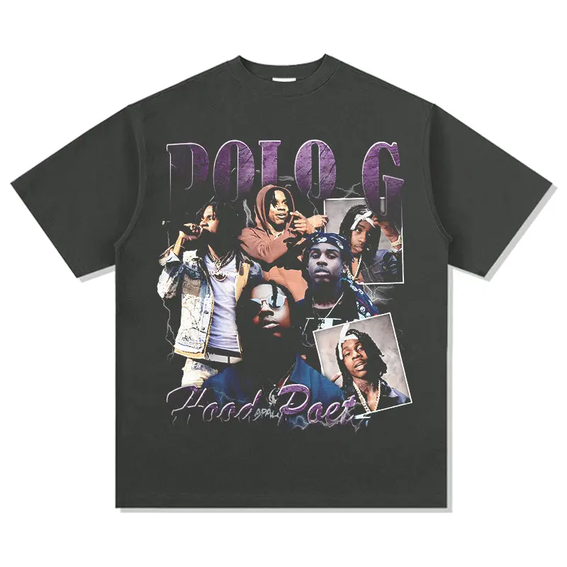 Hood Poet By Polo G TEE - view 2