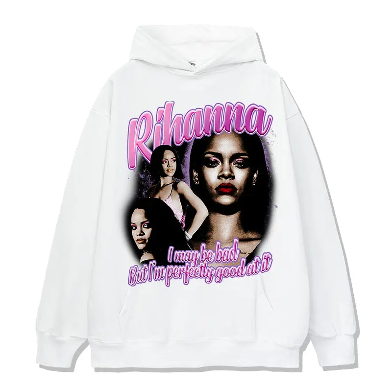 I may be bad but I'm perfectly good at it By Rihanna Hoodie - view 3