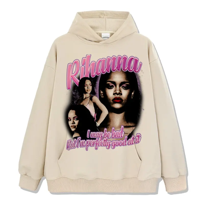 I may be bad but I'm perfectly good at it By Rihanna Hoodie - view 4