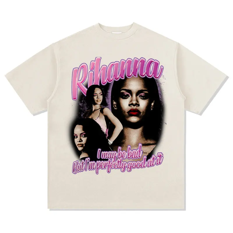 I may be bad but I'm perfectly good at it By Rihanna Tee - view 5