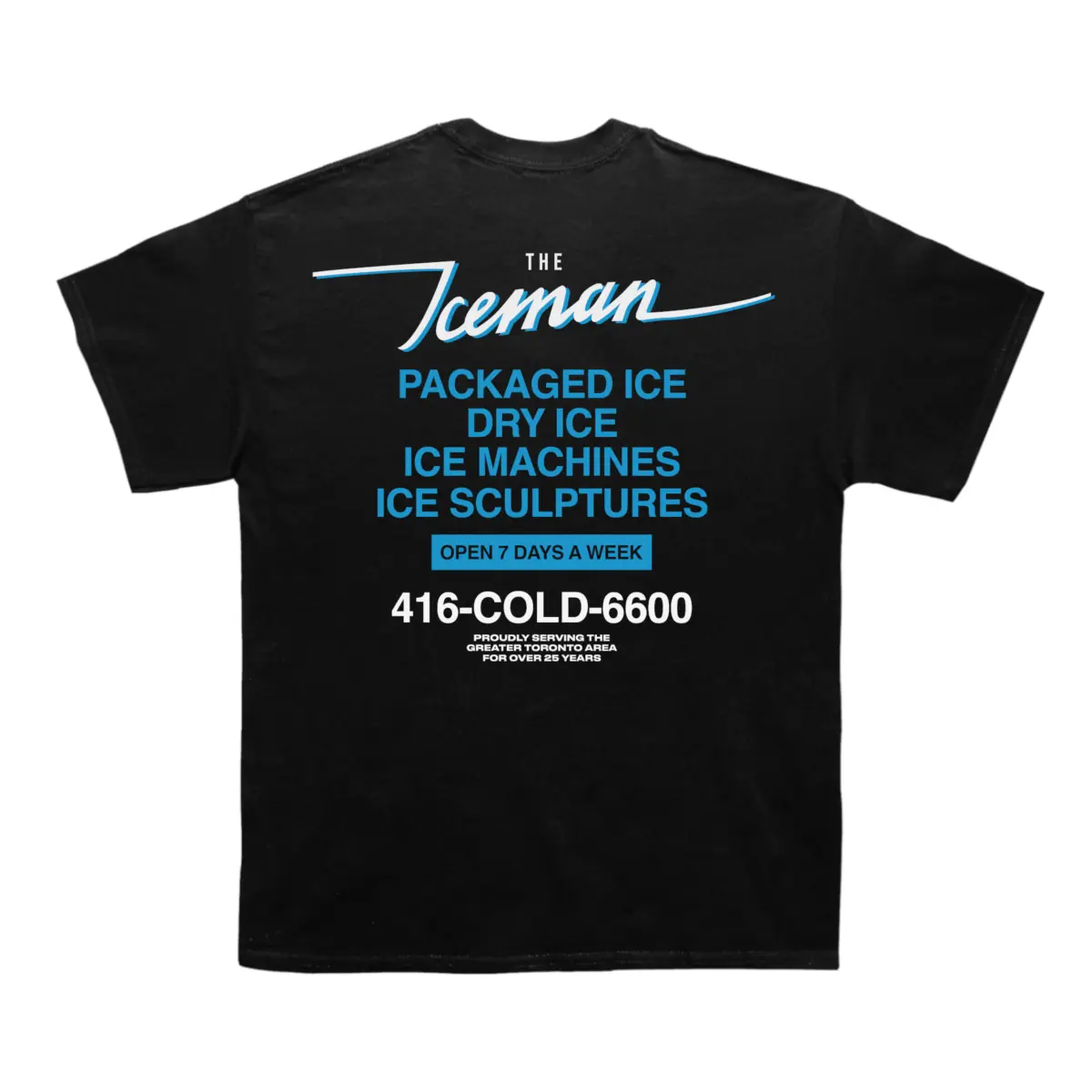 Iceman "Packaged Ice" T-shirt (With Backprint)