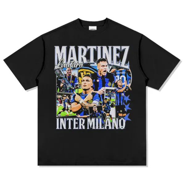 Inter Milano By Lautaro Martinez Tee