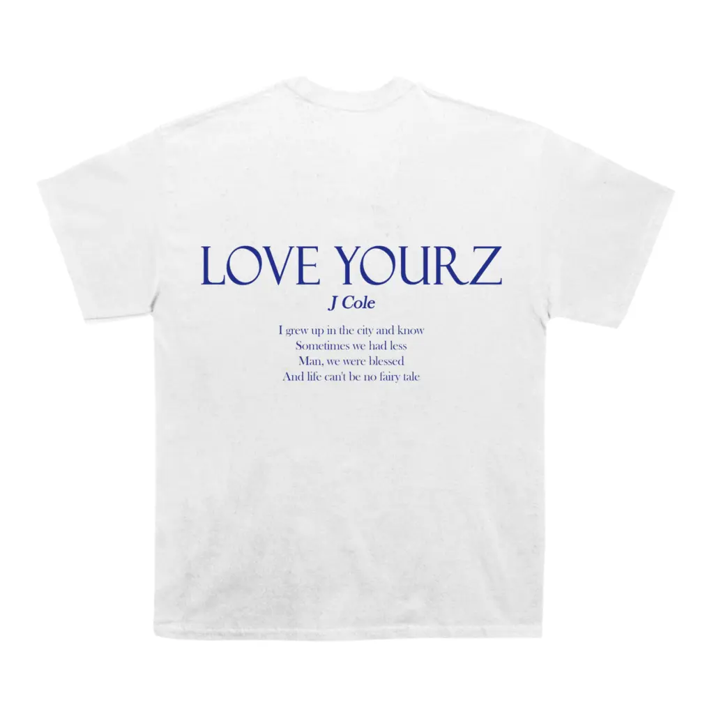 J Cole "Love Yourz" Back Design TEE
