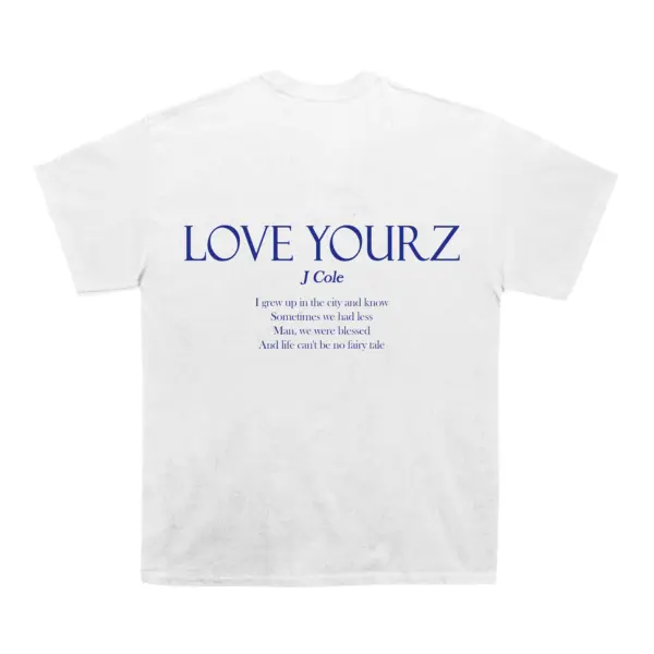 J Cole "Love Yourz" Back Design TEE