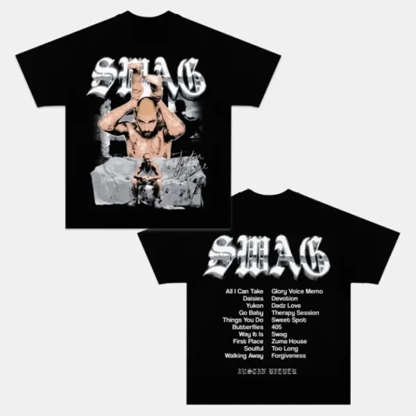 JUSTIN BIEBER & SWAG 2025 V2 BACK DESIGN TEE