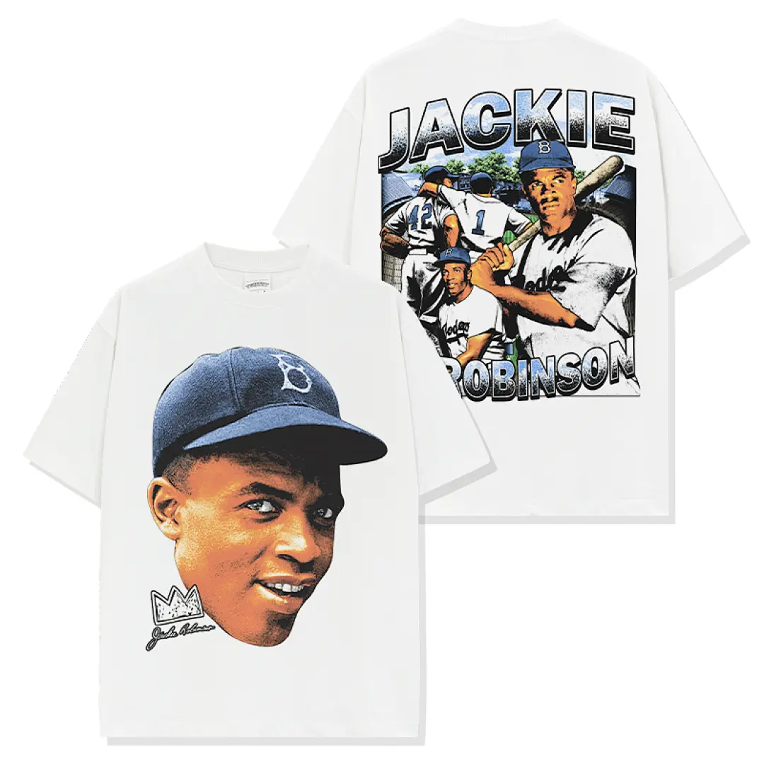 Jackie Robinson Tee - White