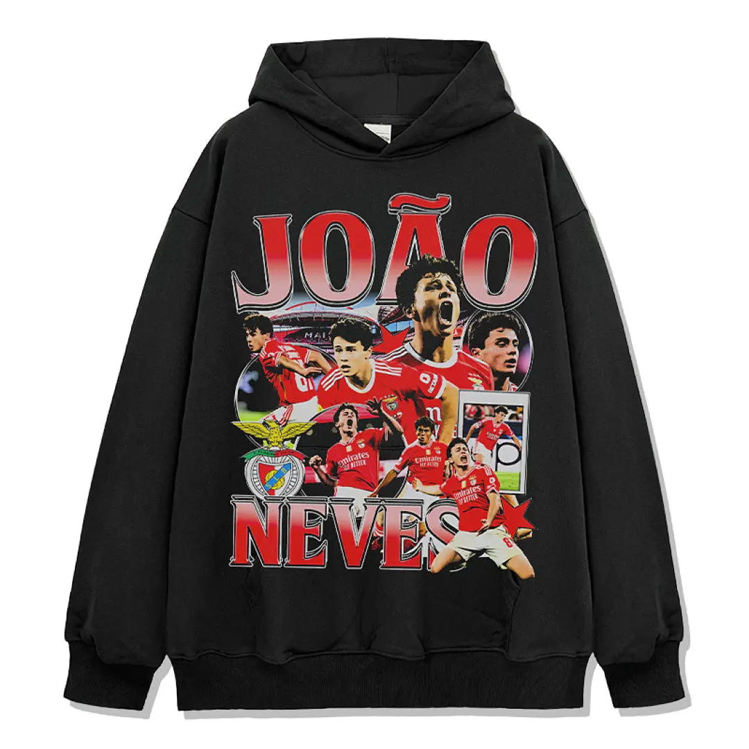 João Neves Hoodie - Black