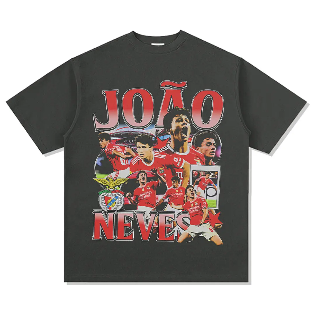 João Neves Tee - Charcoal