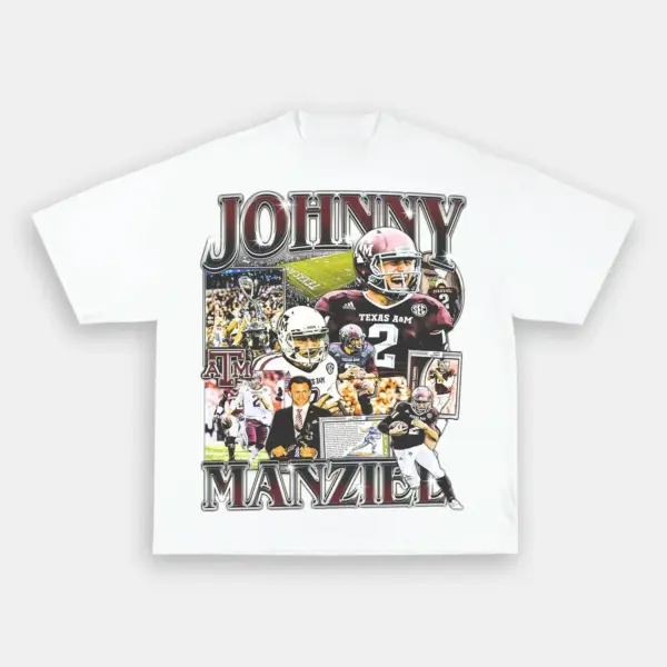 Johnny Manziel Johnny Football Vintage Heavyweight Graphic T-Shirt
