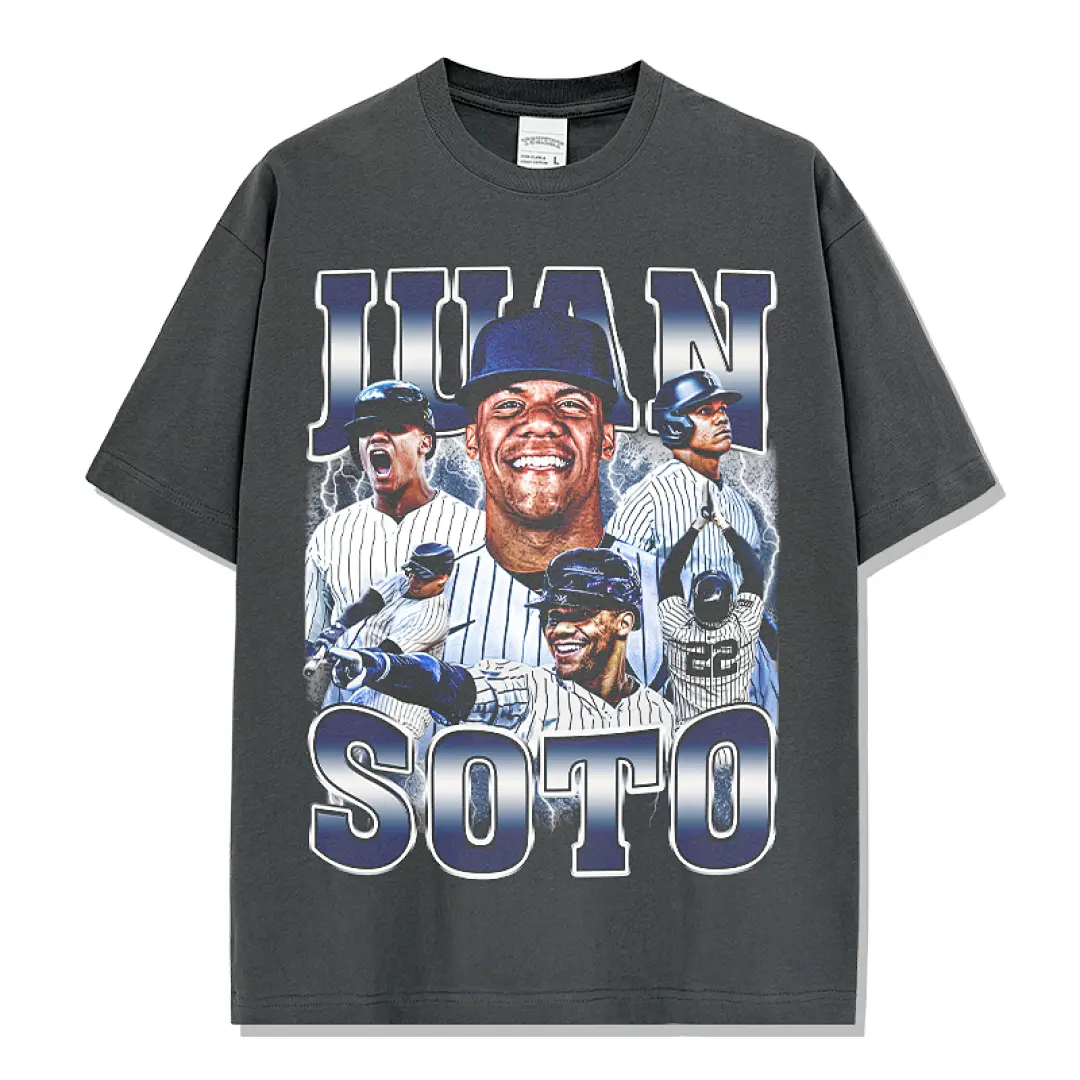 Juan Soto Tee - Charcoal