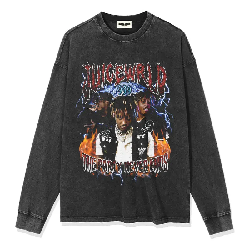 Juice Wrld "The Party Never Ends" Sweatshirt 2024 - view 2