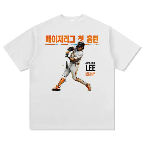 Jung Hoo Lee "Hit His First Major League Hr"TEE