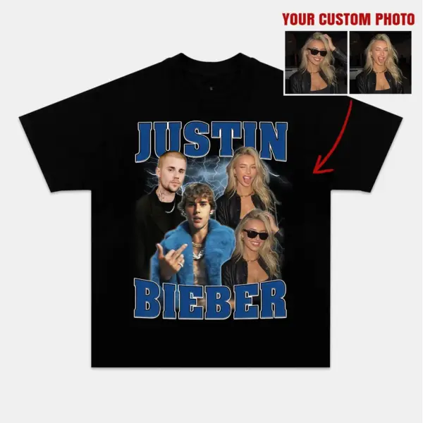 Justin Bieber Global Pop Icon Vintage Graphic Tee