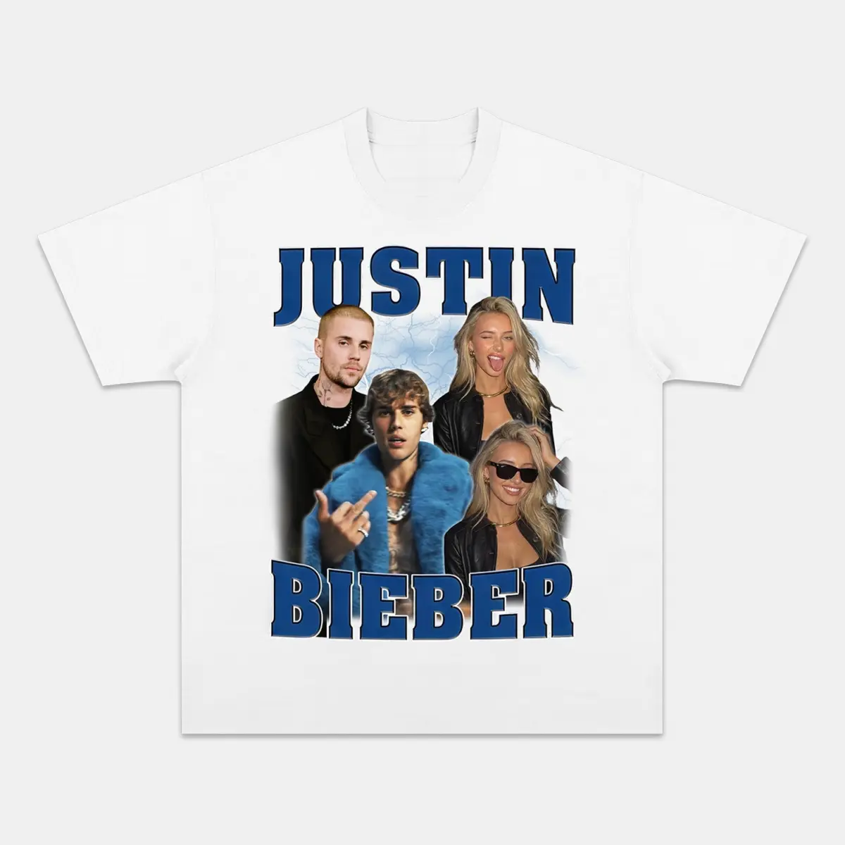 Justin Bieber Global Pop Icon Vintage Graphic Tee — product image 3