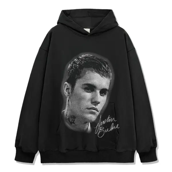 Justin Bieber Signature Hoodie