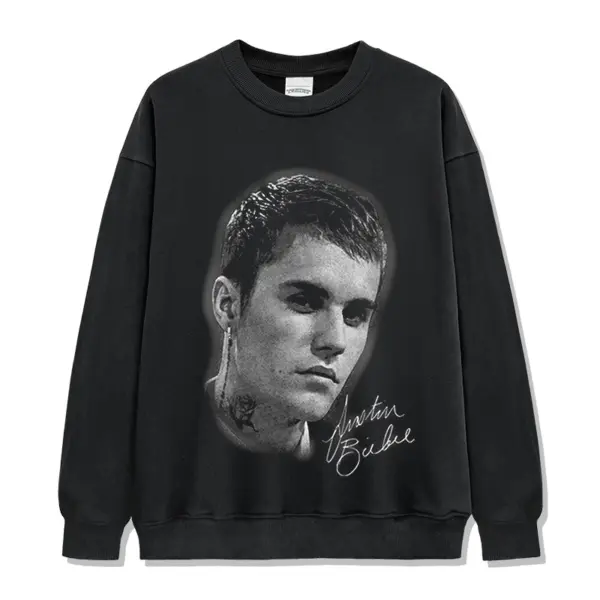 Justin Bieber Signature Sweatshirt