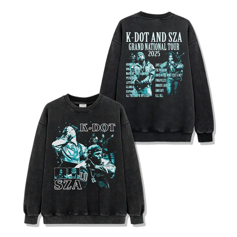 K-Dot and Sza "Grand national Tour 2025" Sweatshirt - view 2