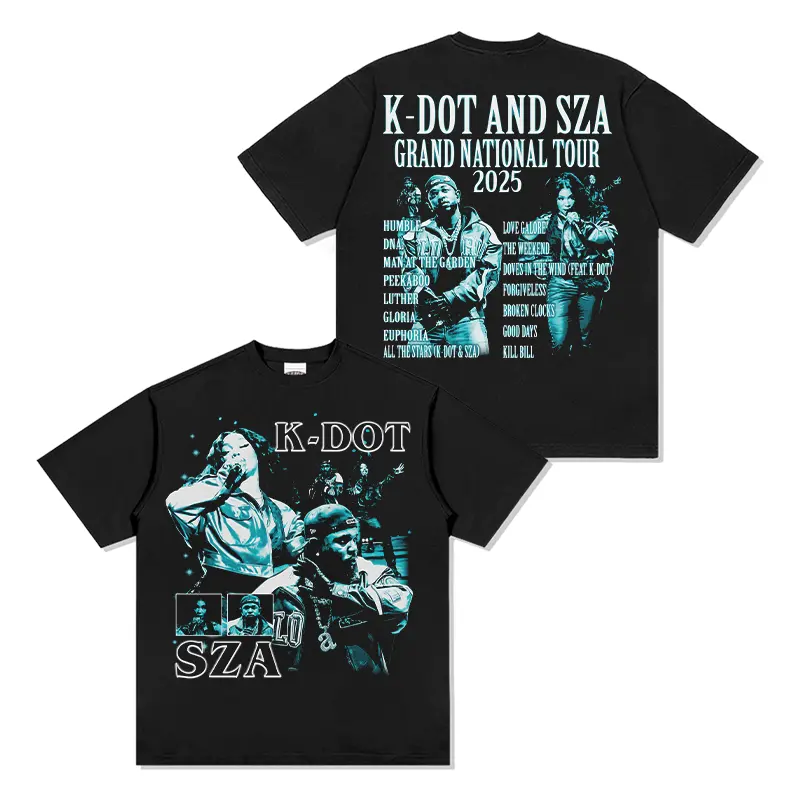 K-Dot and Sza "Grand national Tour 2025" Tee - view 2