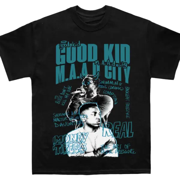 Kendrick Lamar "GKMC" Sketchbook TEE