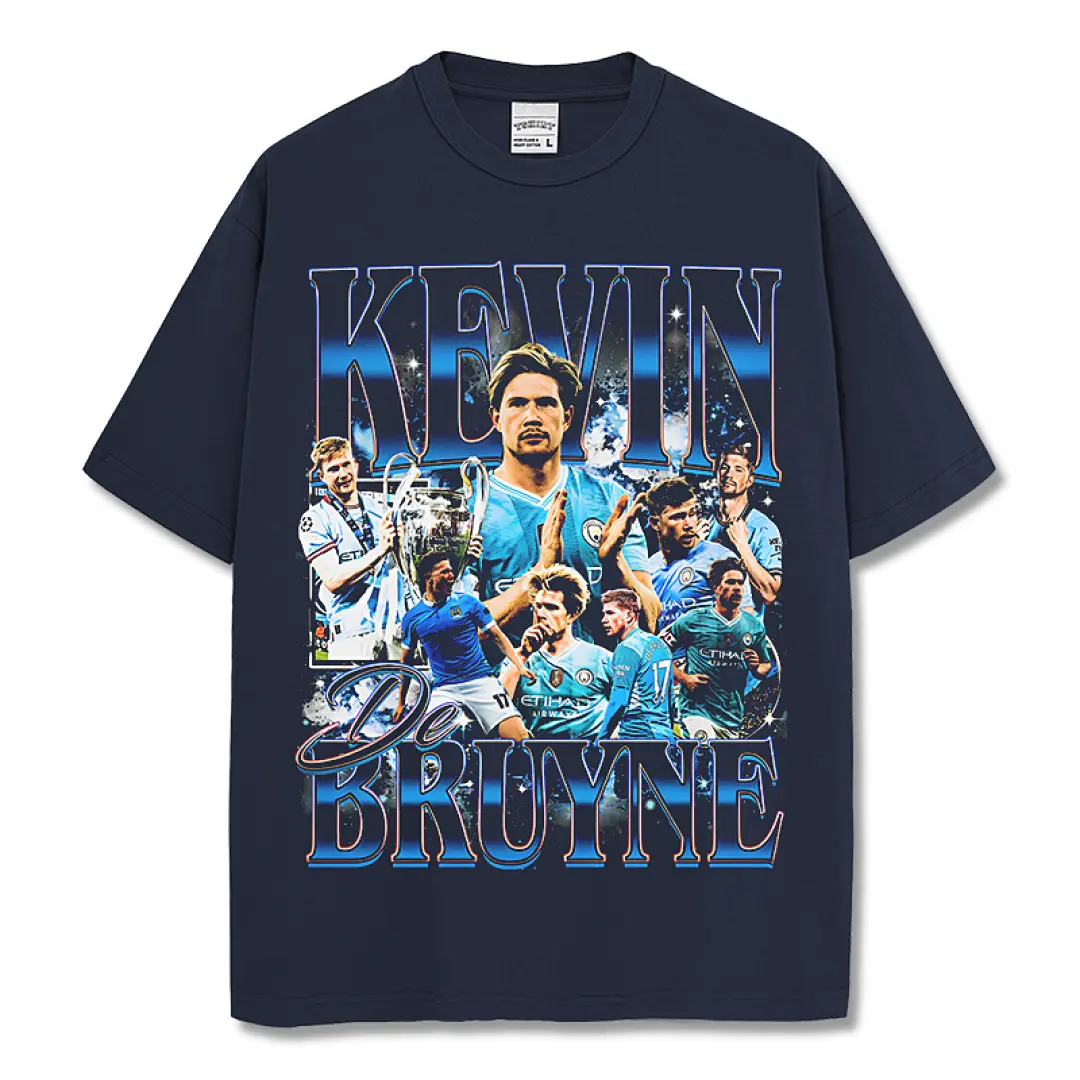 Kevin De Bruyne Tee - Navy