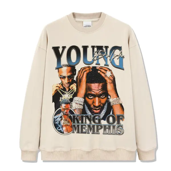King Of Memphis By Young Dolph Sweatshirt