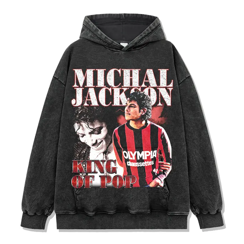King Of Pop By Michael Jackson Hoodie - view 2