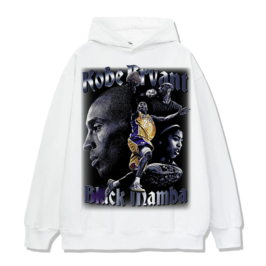 Kobe Design 6056 Hoodie - White