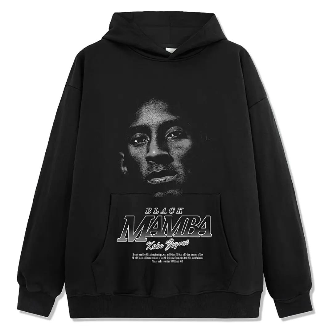 Kobe Design 6134 Hoodie - Black