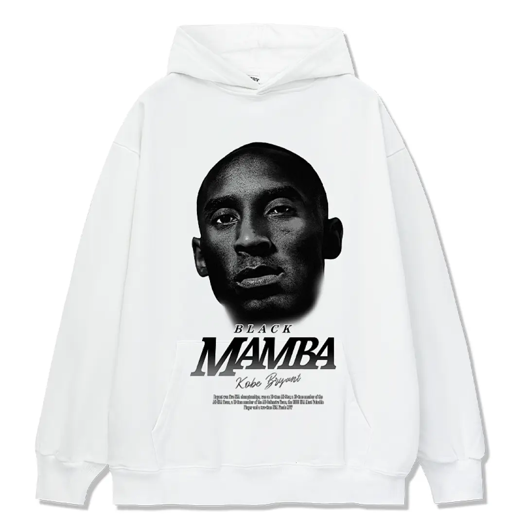 Kobe Design 6134 Hoodie - White