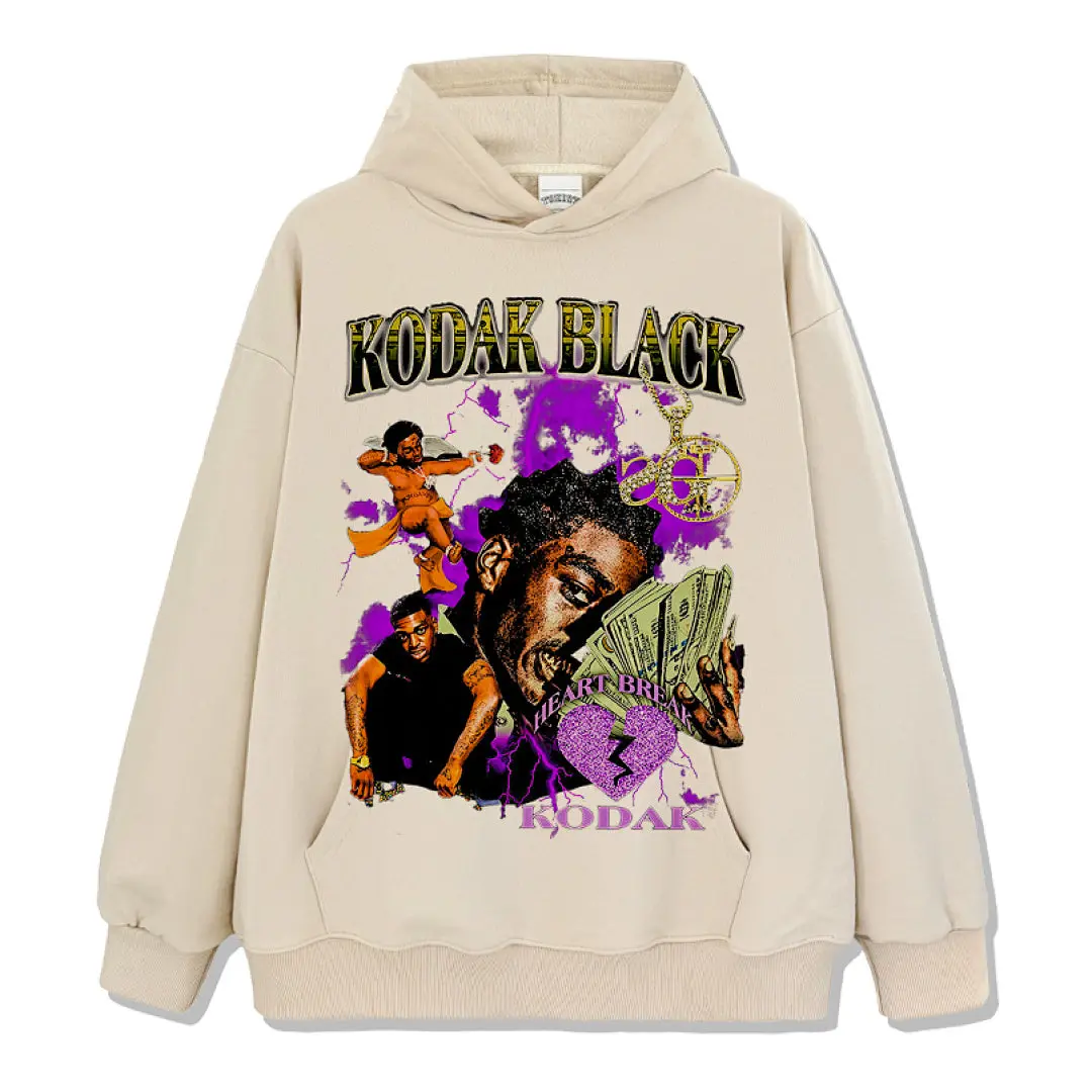 Kodak Black Hoodie - Apricot
