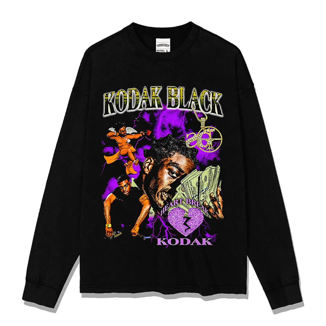 Kodak Black Sweatshirt - Black