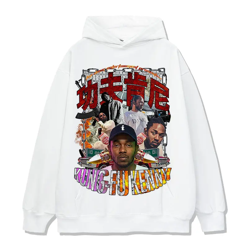 Kungfu Kenny By Kendrick Lamar Hoodie - view 3