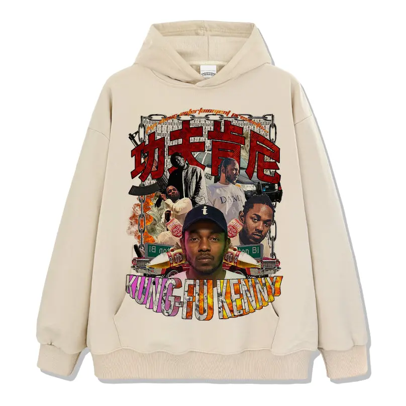 Kungfu Kenny By Kendrick Lamar Hoodie - view 4