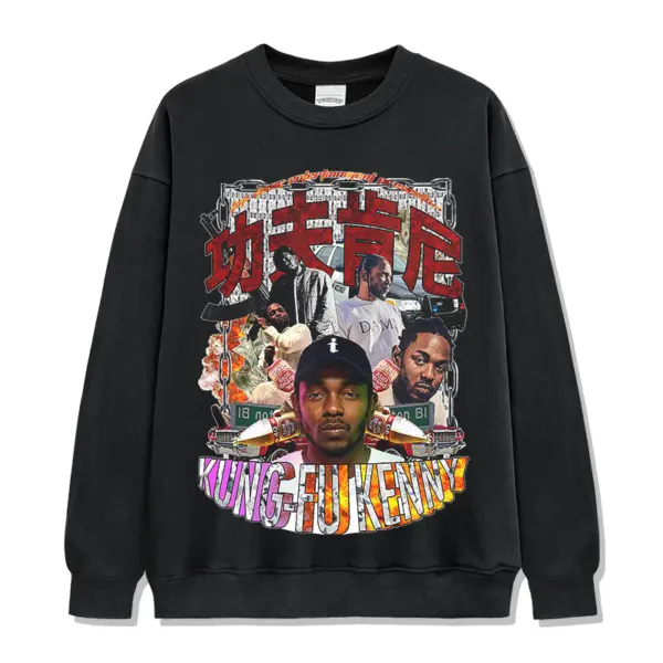 Kungfu Kenny By Kendrick Lamar Sweatshirt