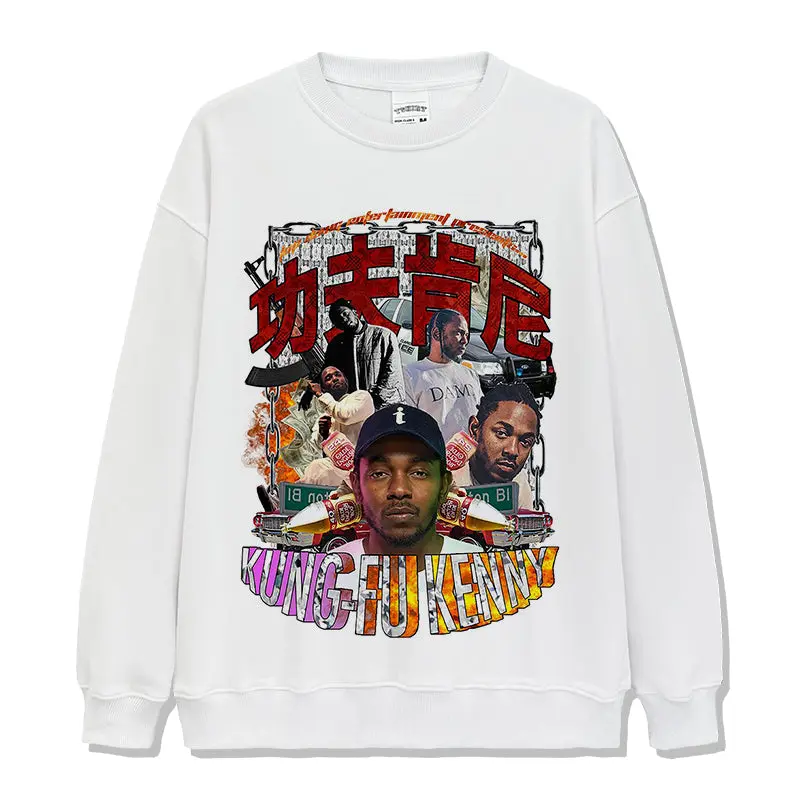 Kungfu Kenny By Kendrick Lamar Sweatshirt - view 3