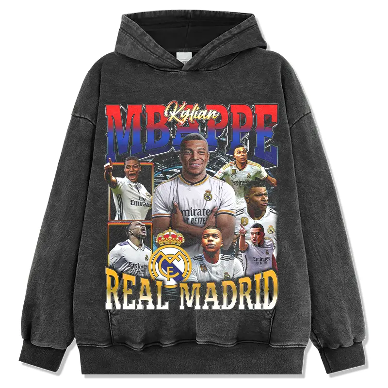Kylian Mbappé "Real Madrid"Hoodie - view 2