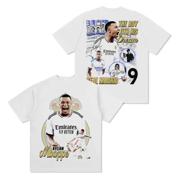 Kylian Mbappé Real Madrid "Signature" TEE
