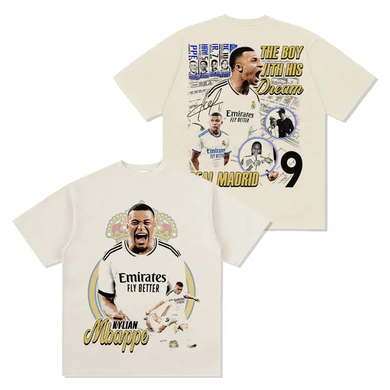 Kylian  Mbappé Real Madrid "Signature" TEE - view 2