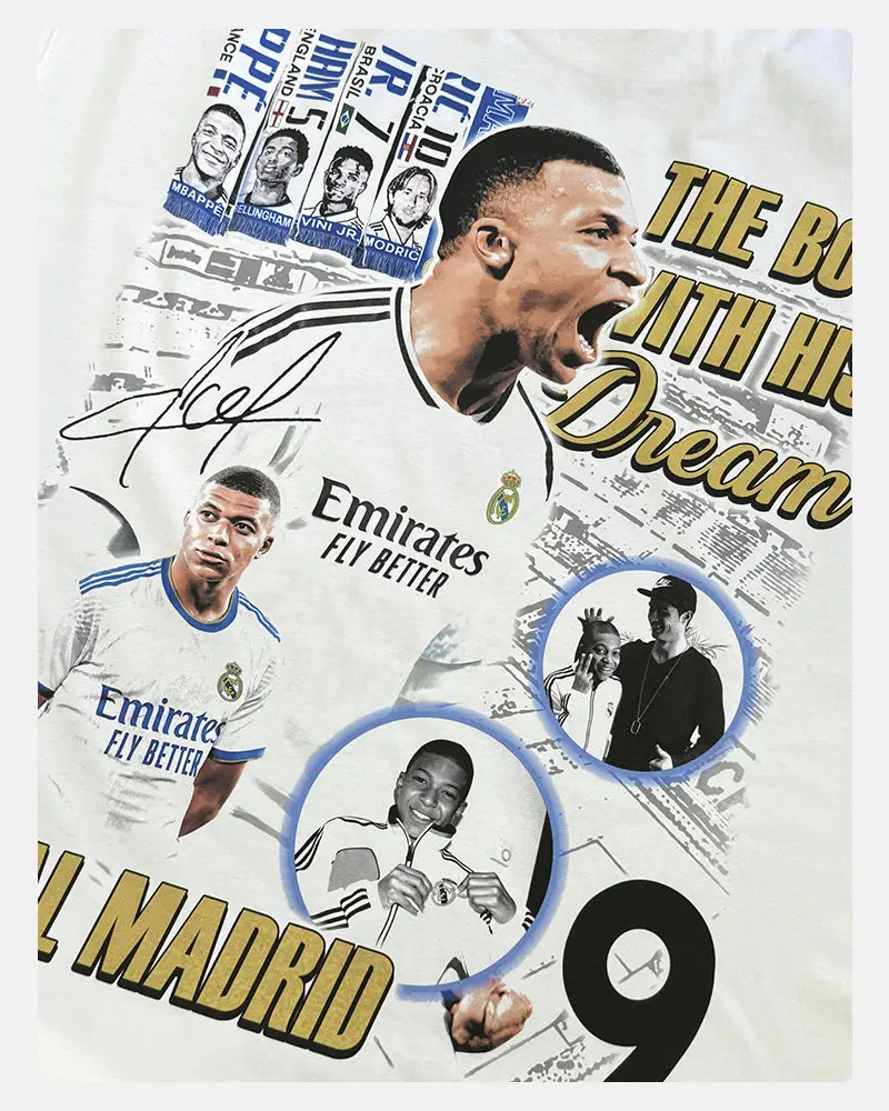 Kylian  Mbappé Real Madrid "Signature" TEE - view 6