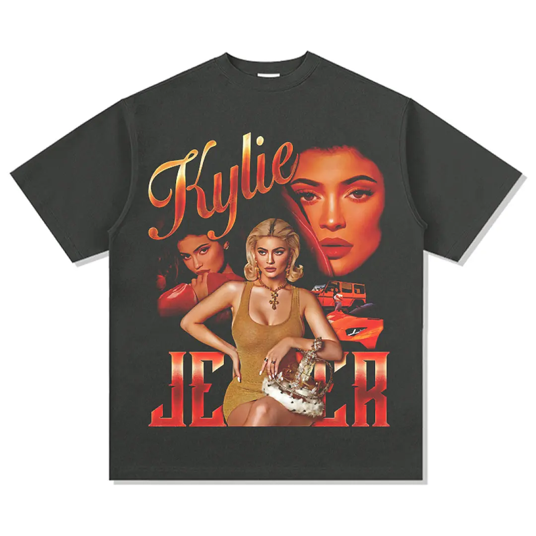Kylie Minogue Tee - Charcoal