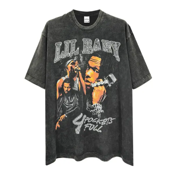 LIL BABY - 4 POCKETS FULL TEE 2024
