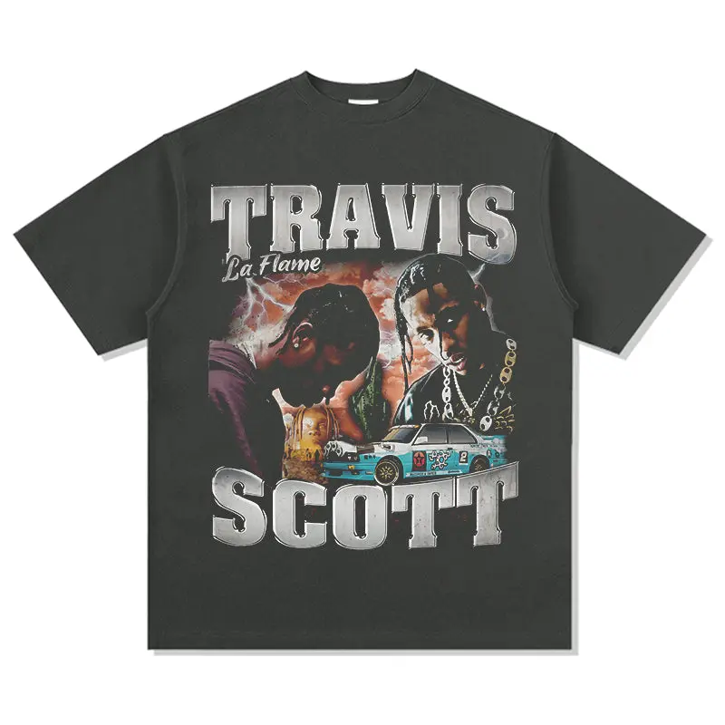 La Flame By Travis Scott TEE - view 2