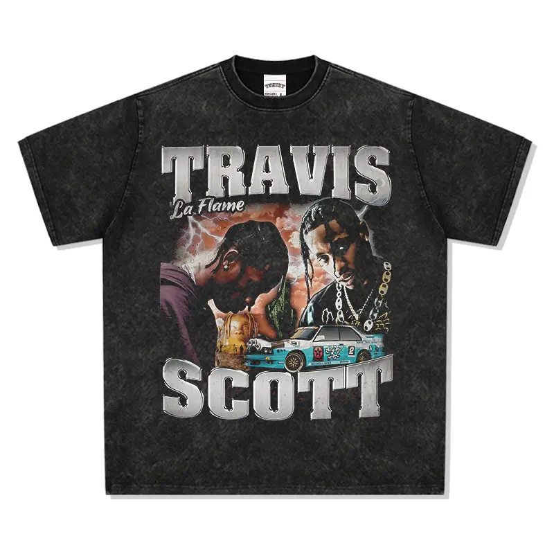 La Flame By Travis Scott TEE - view 3