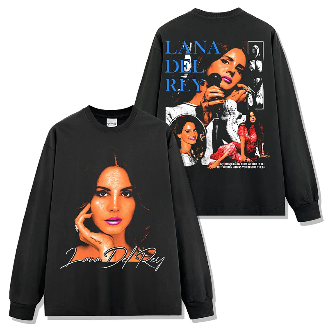 Lana Del Rey Sweatshirt - Black