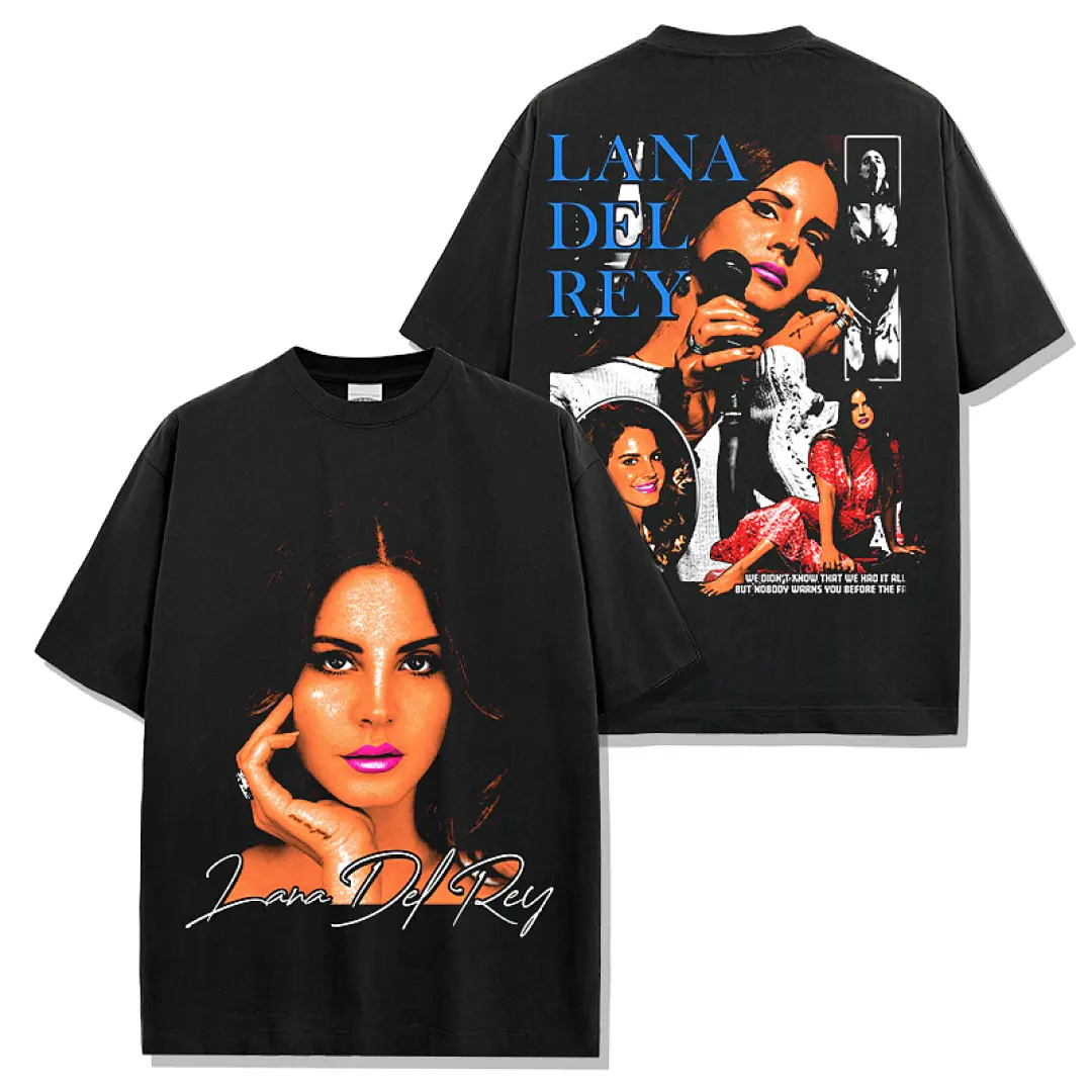 Lana Del Rey Tee - Black
