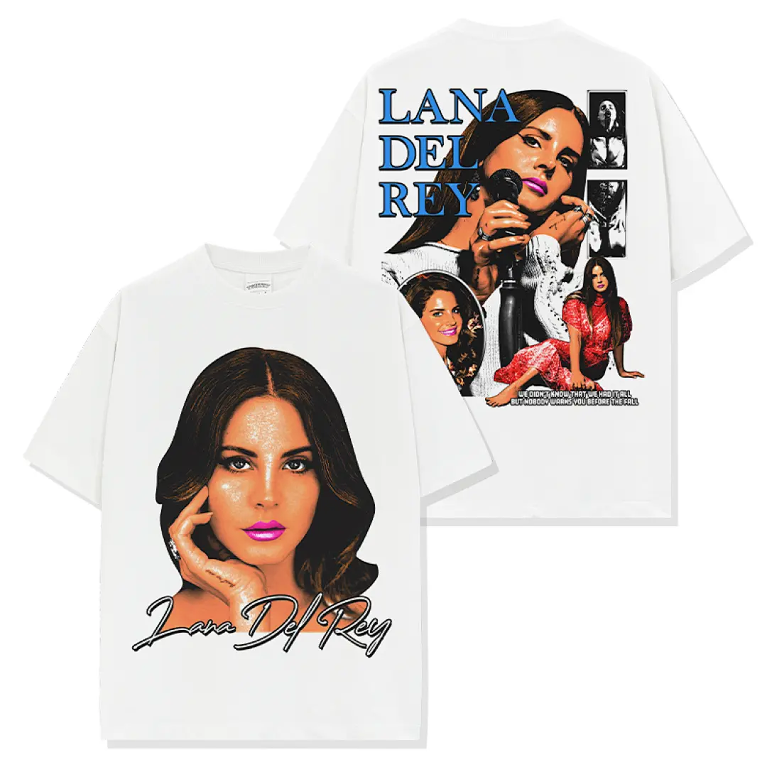 Lana Del Rey Tee - White