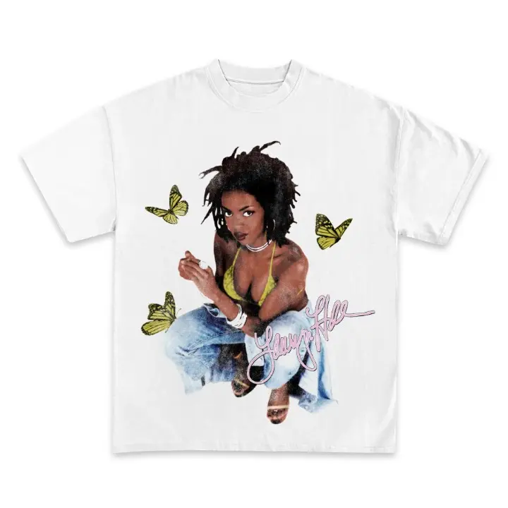 Lauryn Hill Back Design Graphic TEE - view 2